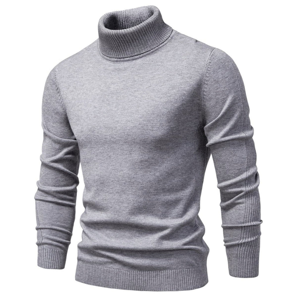Men's Classic Knit Turtleneck Sweater