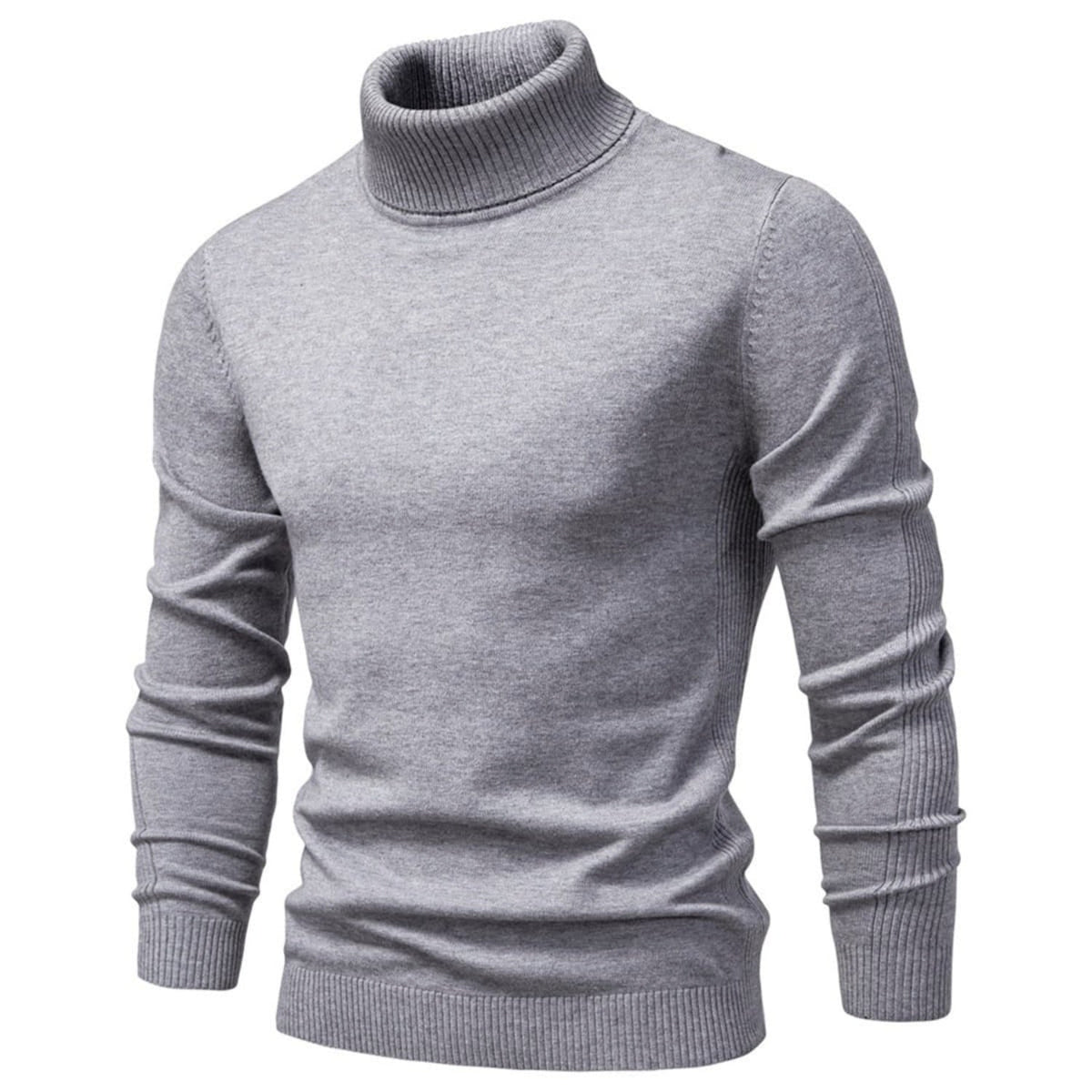 Men's Classic Knit Turtleneck Sweater