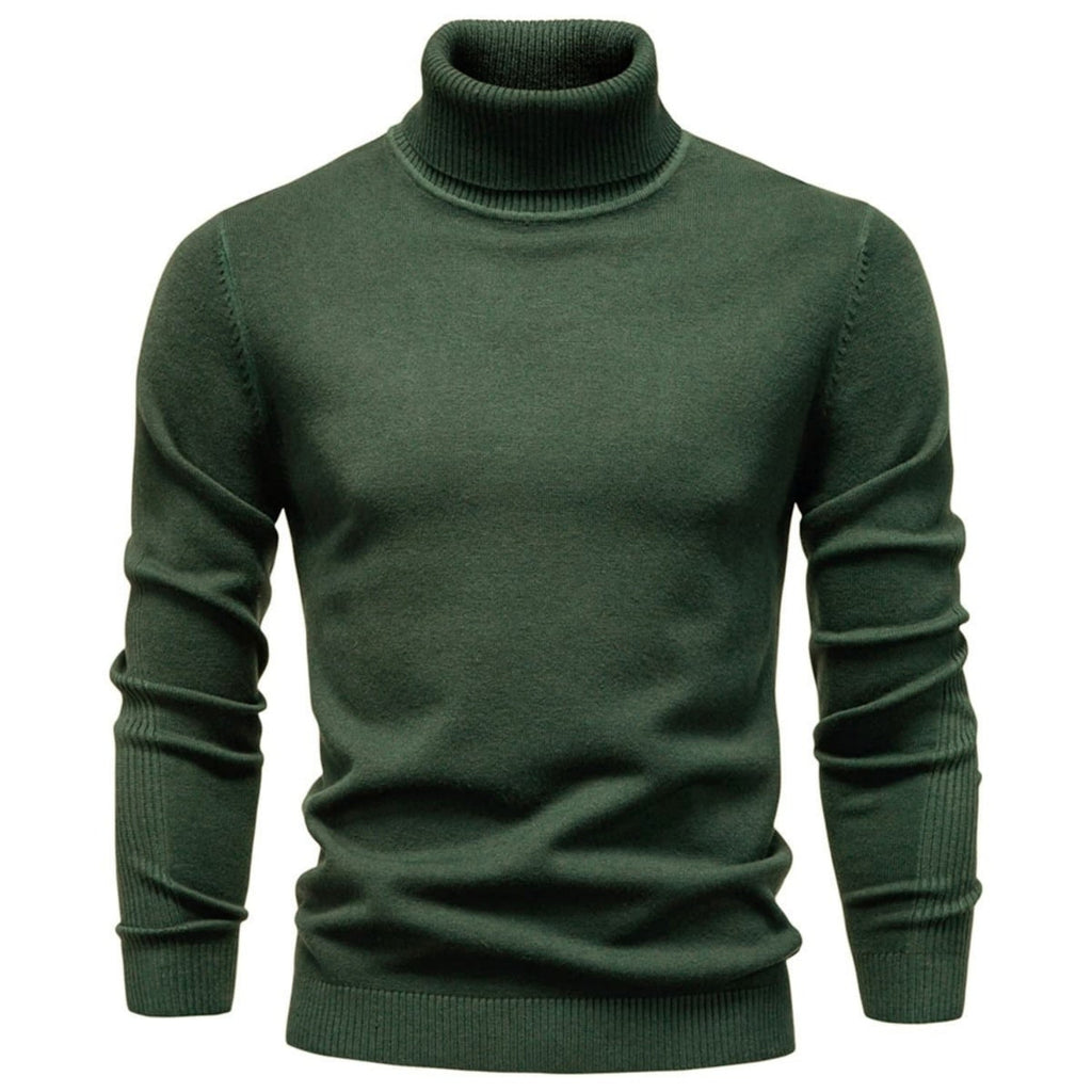 Men's Classic Knit Turtleneck Sweater