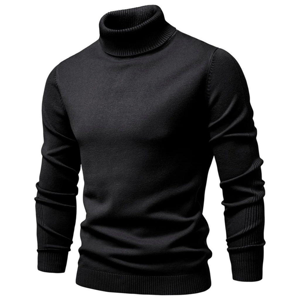 Men's Classic Knit Turtleneck Sweater