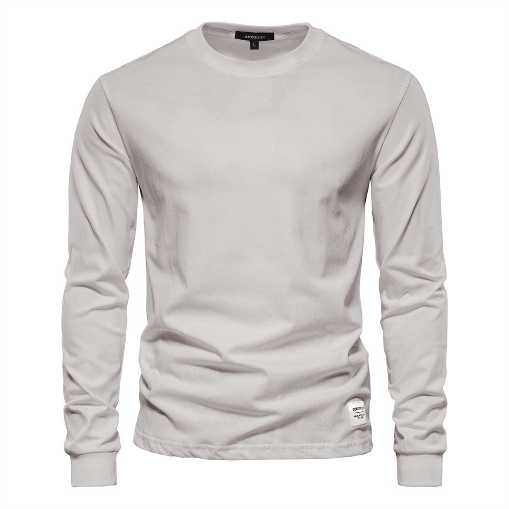 Men's Classic Crewneck Long Sleeve T-Shirt