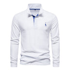 Classic Long Sleeve Polo Shirt