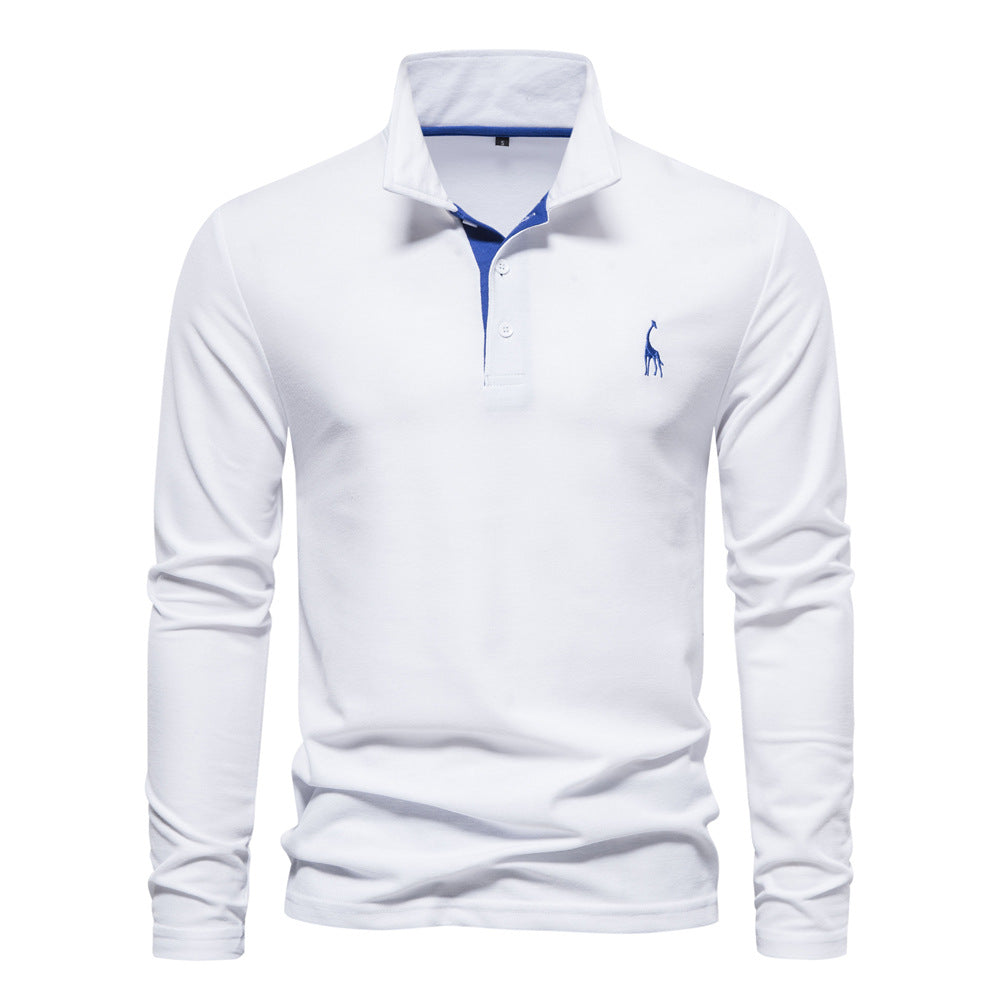 Classic Long Sleeve Polo Shirt