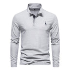Classic Long Sleeve Polo Shirt