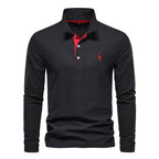 Classic Long Sleeve Polo Shirt