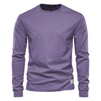 Men's Classic Crewneck Long Sleeve T-Shirt