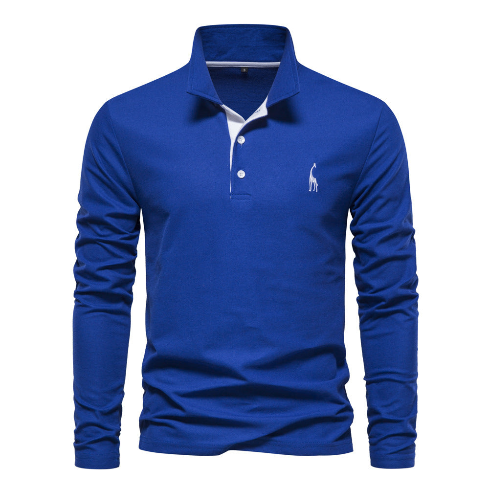 Classic Long Sleeve Polo Shirt