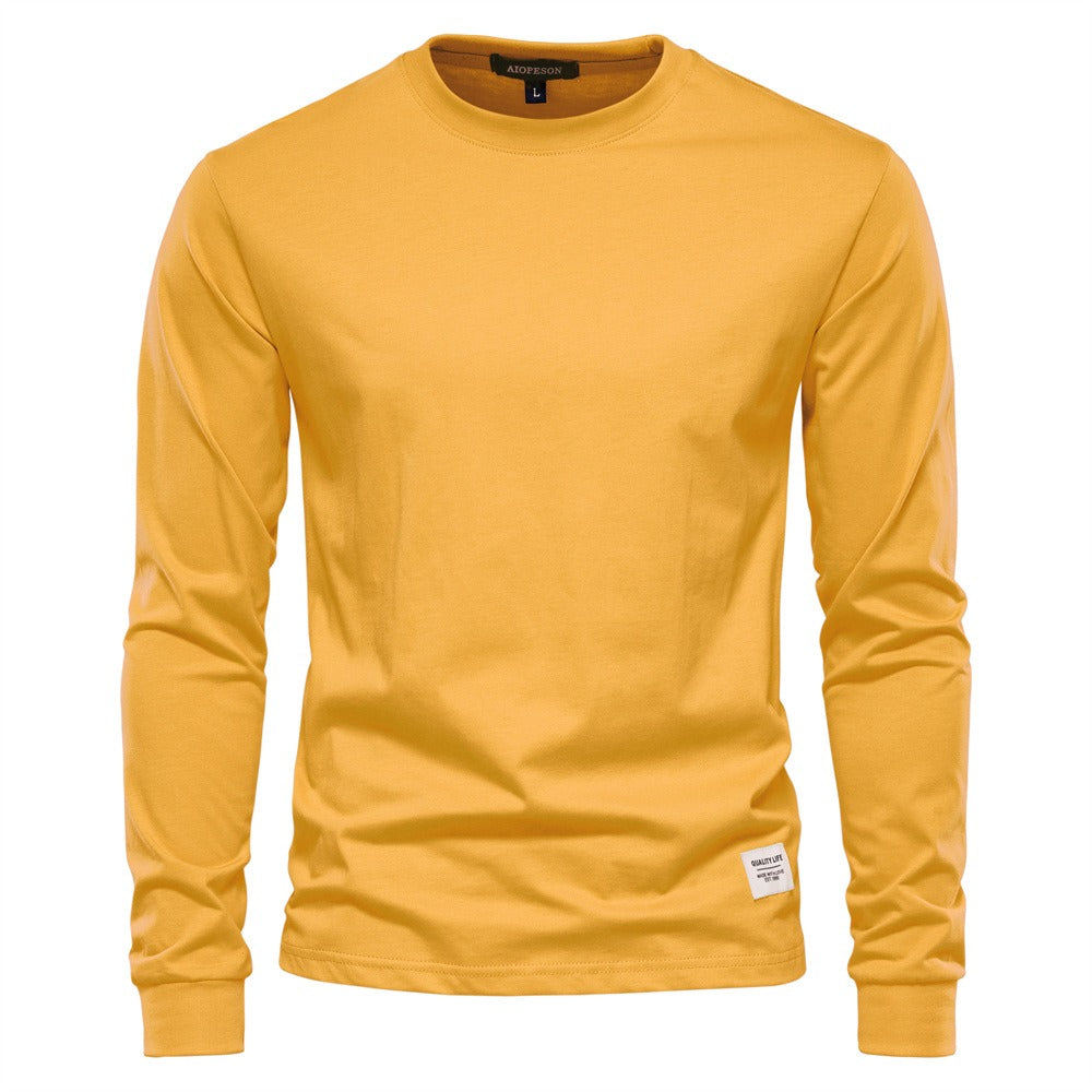 Men's Classic Crewneck Long Sleeve T-Shirt