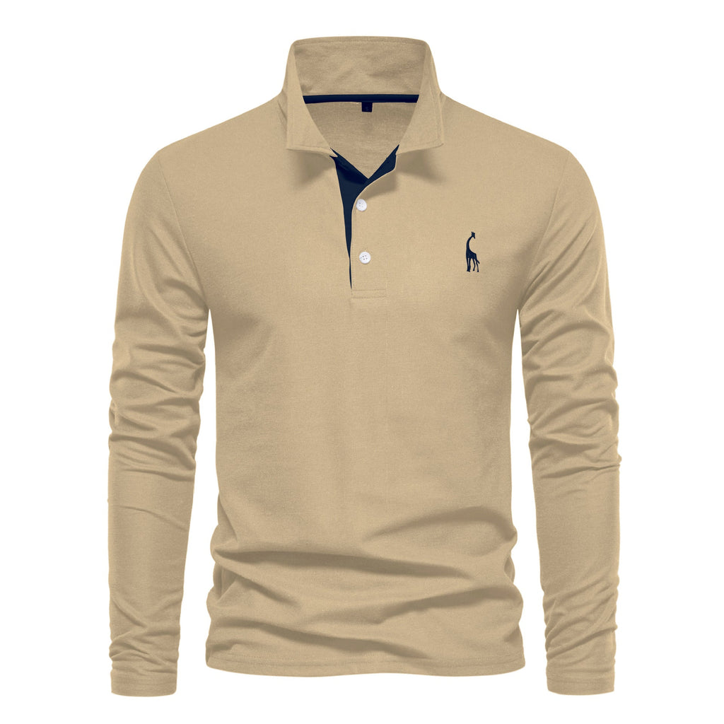 Classic Long Sleeve Polo Shirt