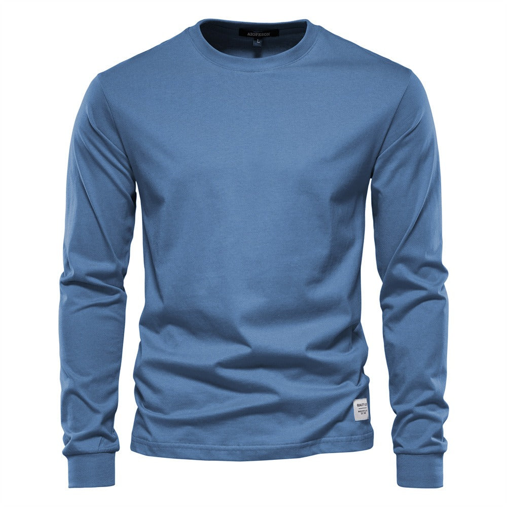 Men's Classic Crewneck Long Sleeve T-Shirt