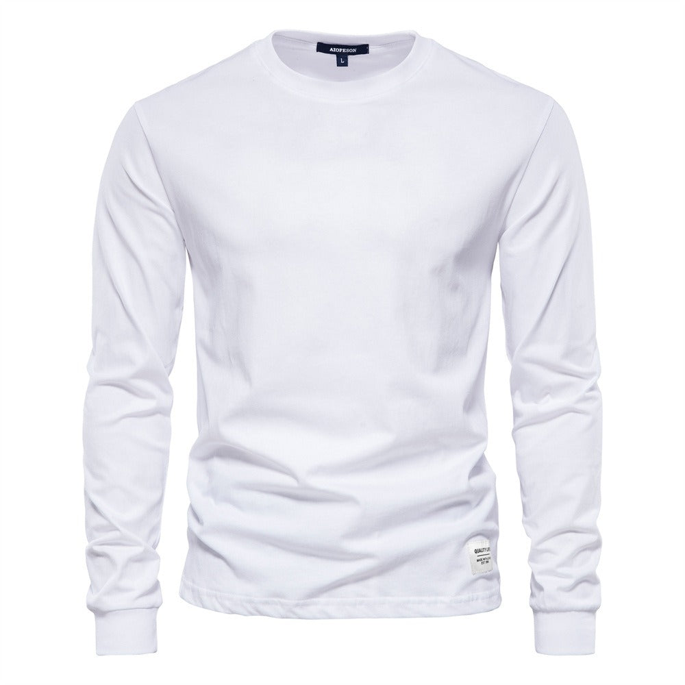 Men's Classic Crewneck Long Sleeve T-Shirt