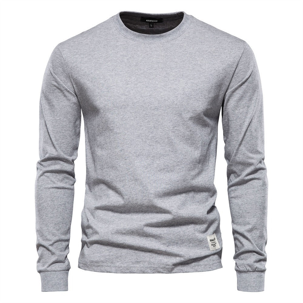 Men's Classic Crewneck Long Sleeve T-Shirt