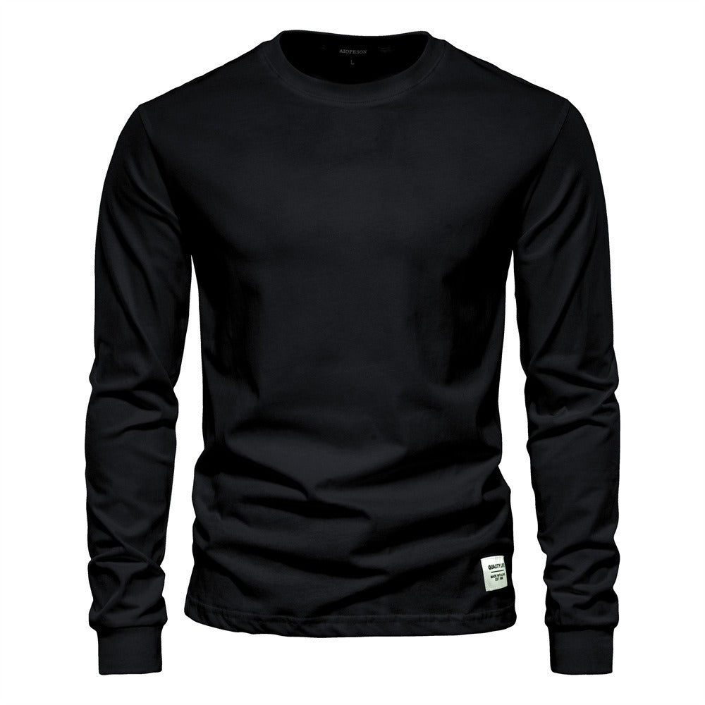 Men's Classic Crewneck Long Sleeve T-Shirt