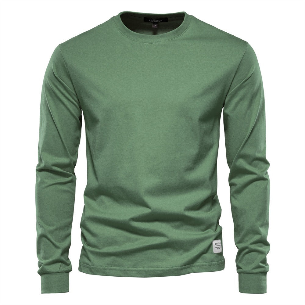 Men's Classic Crewneck Long Sleeve T-Shirt
