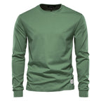 Men's Classic Crewneck Long Sleeve T-Shirt