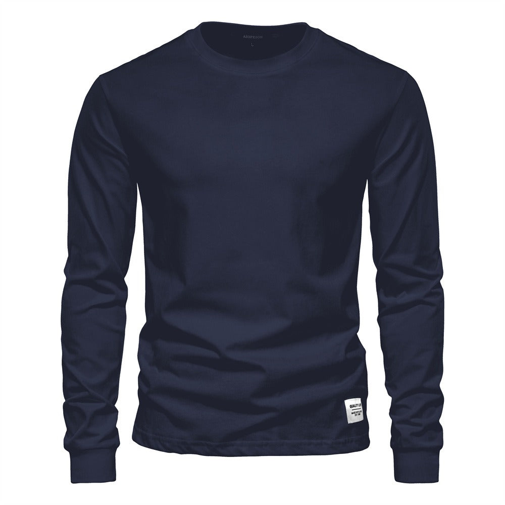 Men's Classic Crewneck Long Sleeve T-Shirt