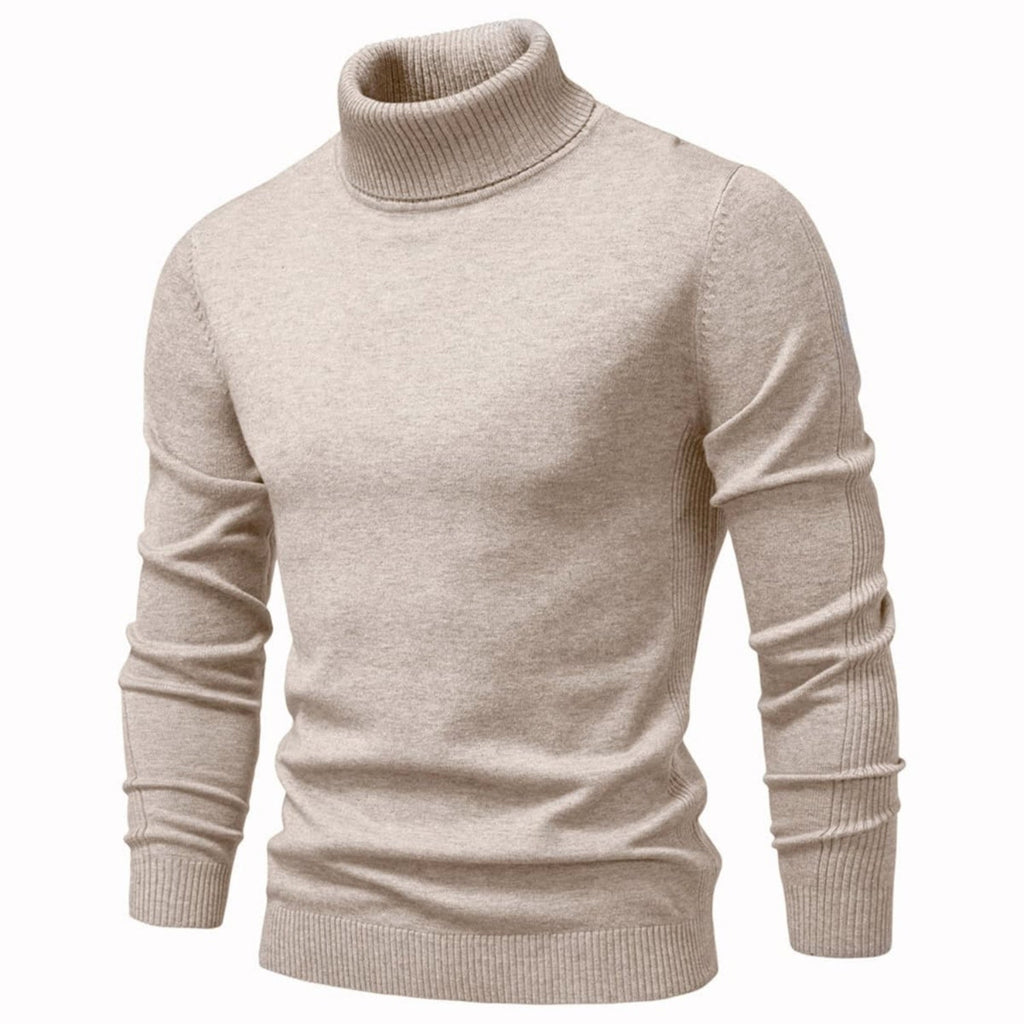 Men's Classic Knit Turtleneck Sweater