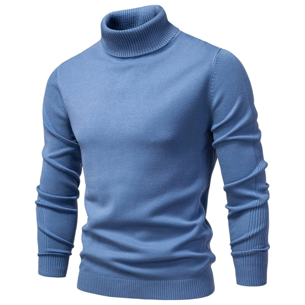 Men's Classic Knit Turtleneck Sweater