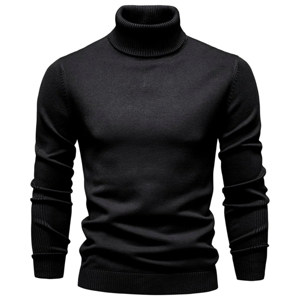 Men's Classic Knit Turtleneck Sweater