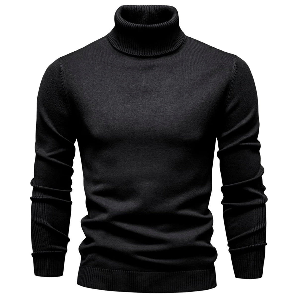 Men's Classic Knit Turtleneck Sweater