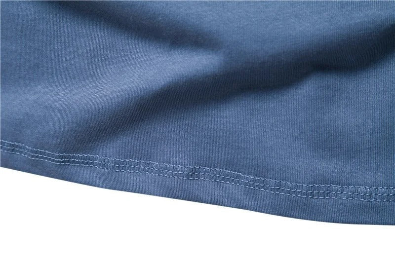 Henley Neck Long Sleeve T-Shirt