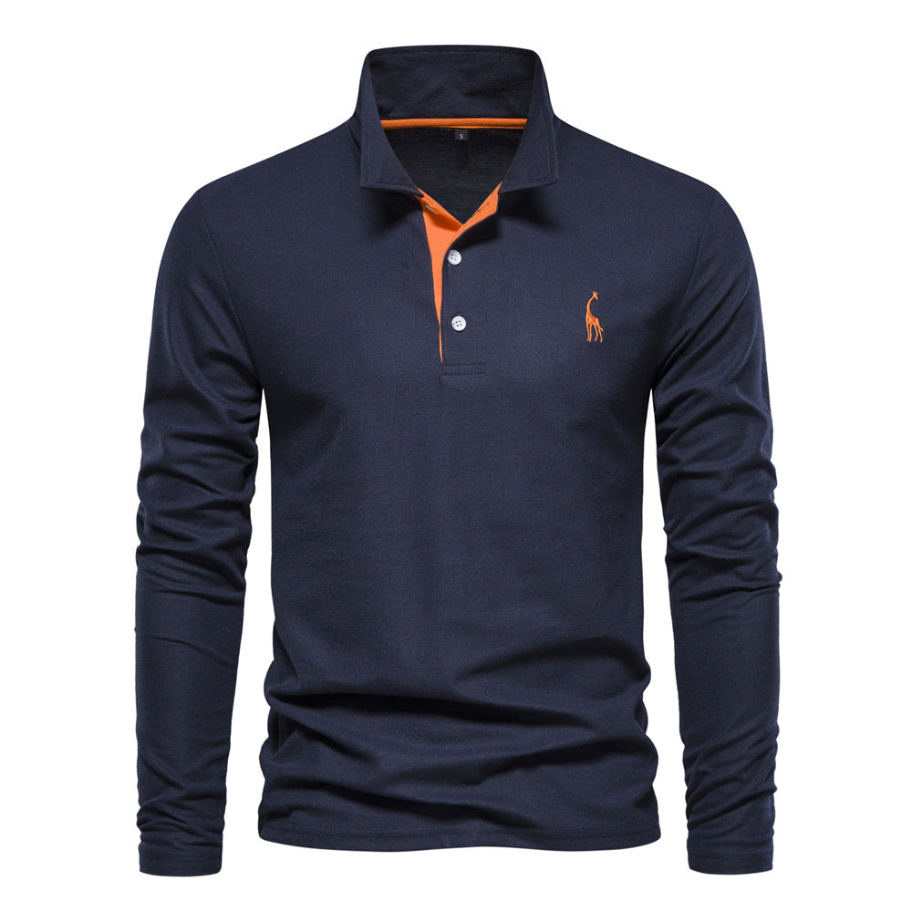 Classic Long Sleeve Polo Shirt