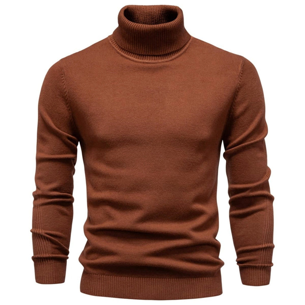 Men's Classic Knit Turtleneck Sweater