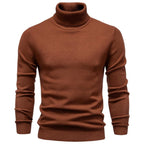 Men's Classic Knit Turtleneck Sweater