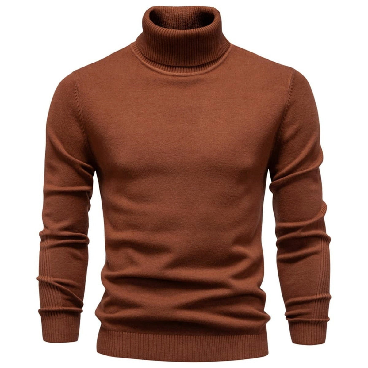 Men's Classic Knit Turtleneck Sweater