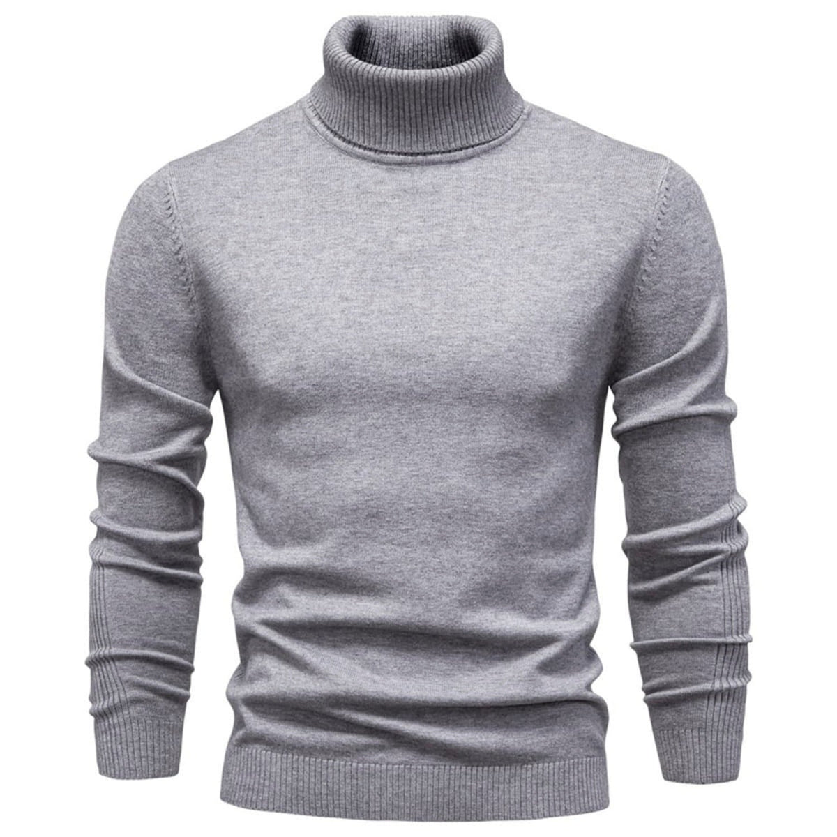 Men's Classic Knit Turtleneck Sweater