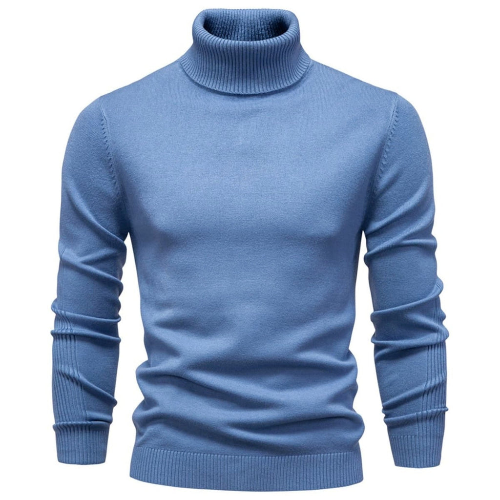 Men's Classic Knit Turtleneck Sweater