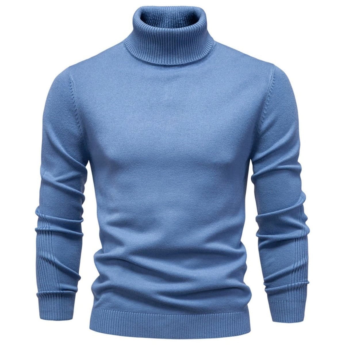 Men's Classic Knit Turtleneck Sweater