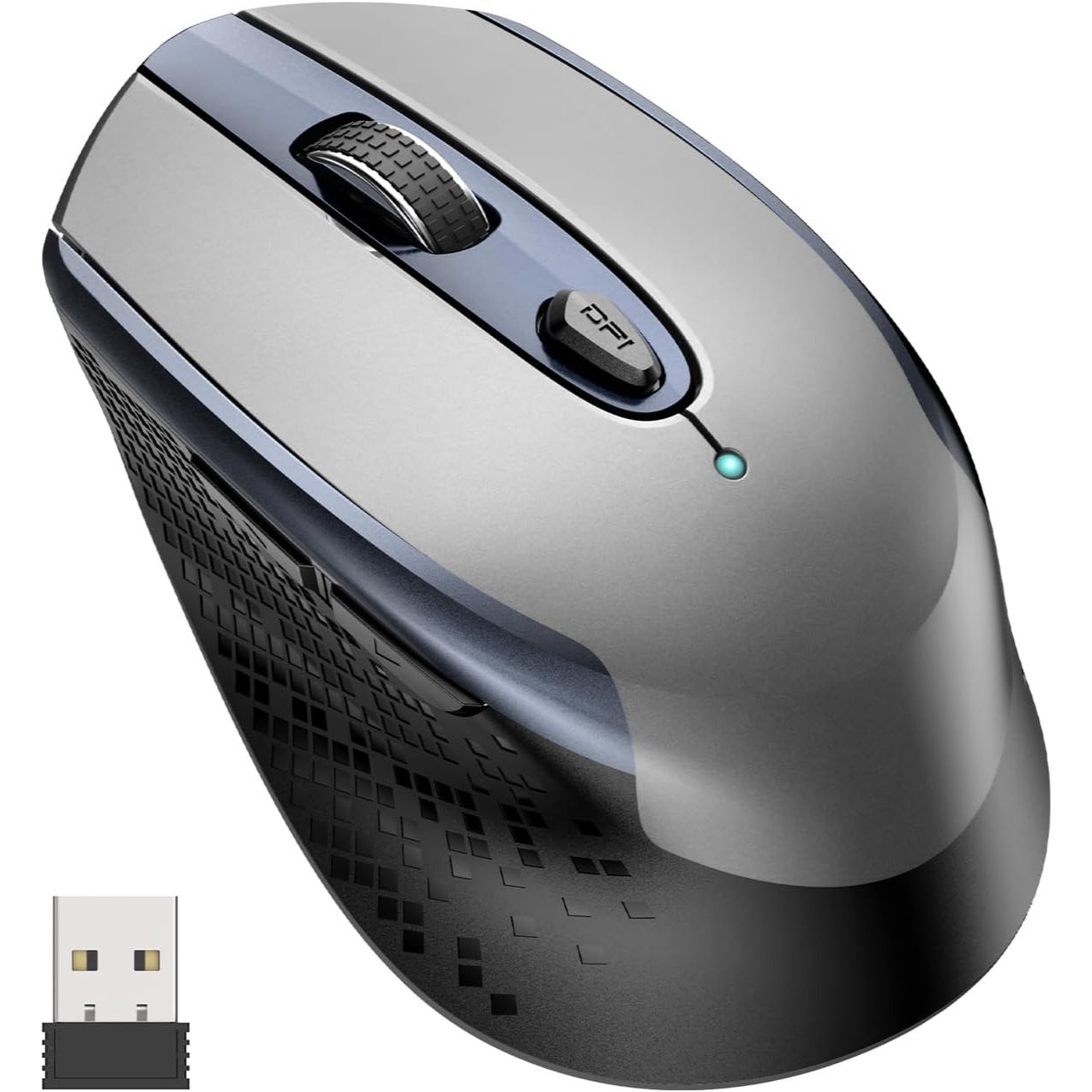 Slim Electroplated 2.4G Wireless Silent Mouse