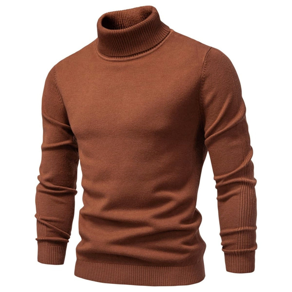 Men's Classic Knit Turtleneck Sweater