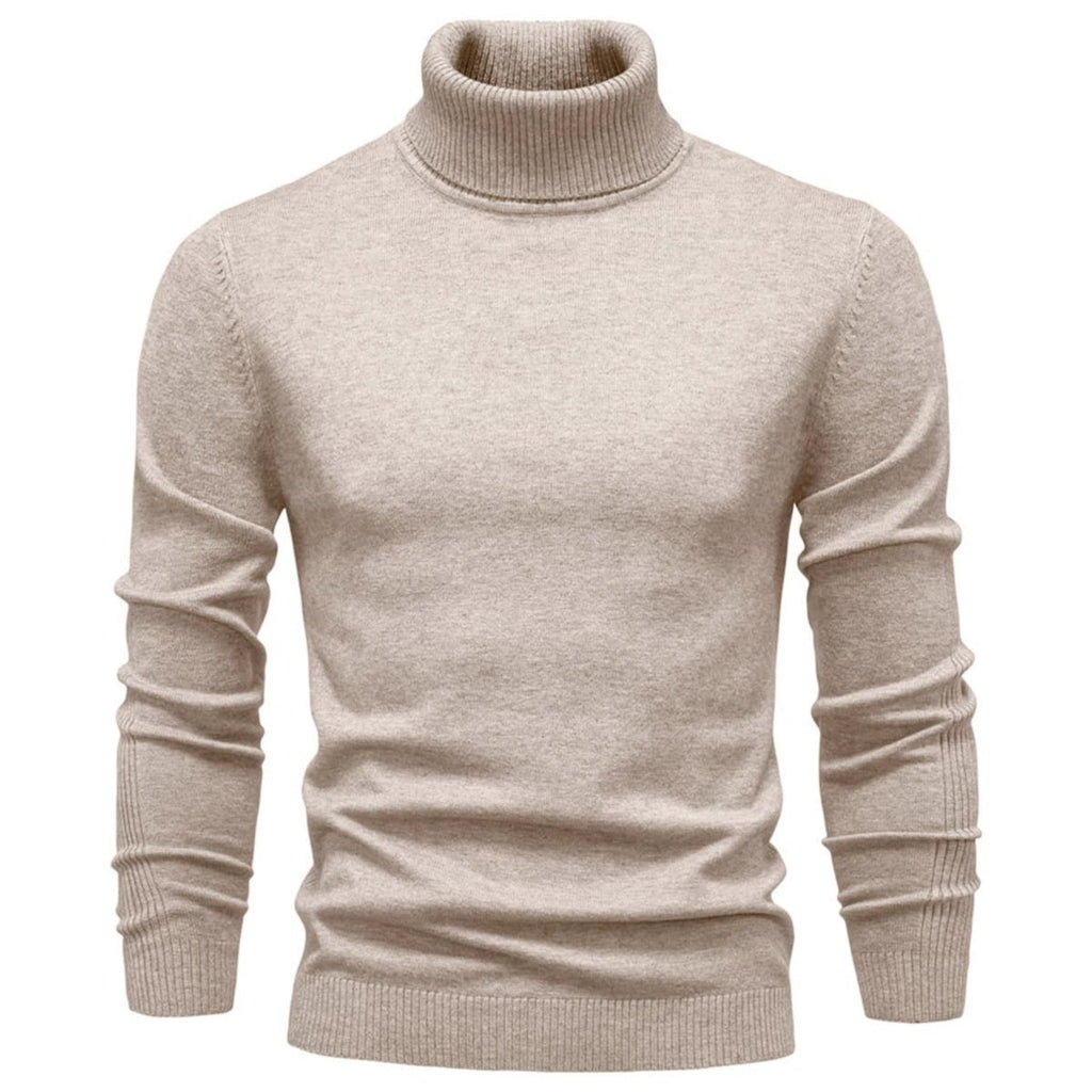 Men's Classic Knit Turtleneck Sweater