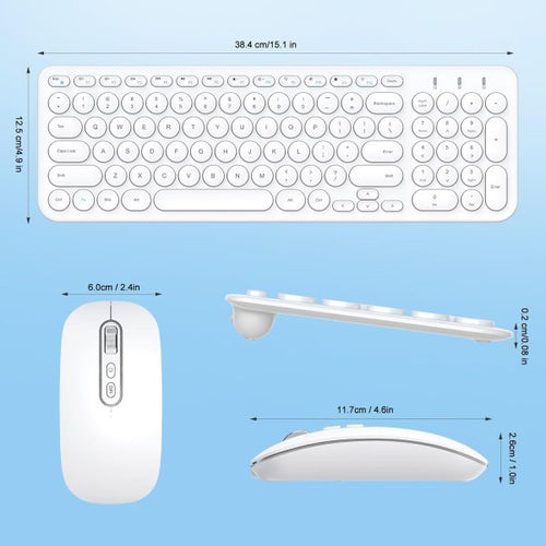 2.4G Wireless Rechargeable Keyboard & Mouse Combo