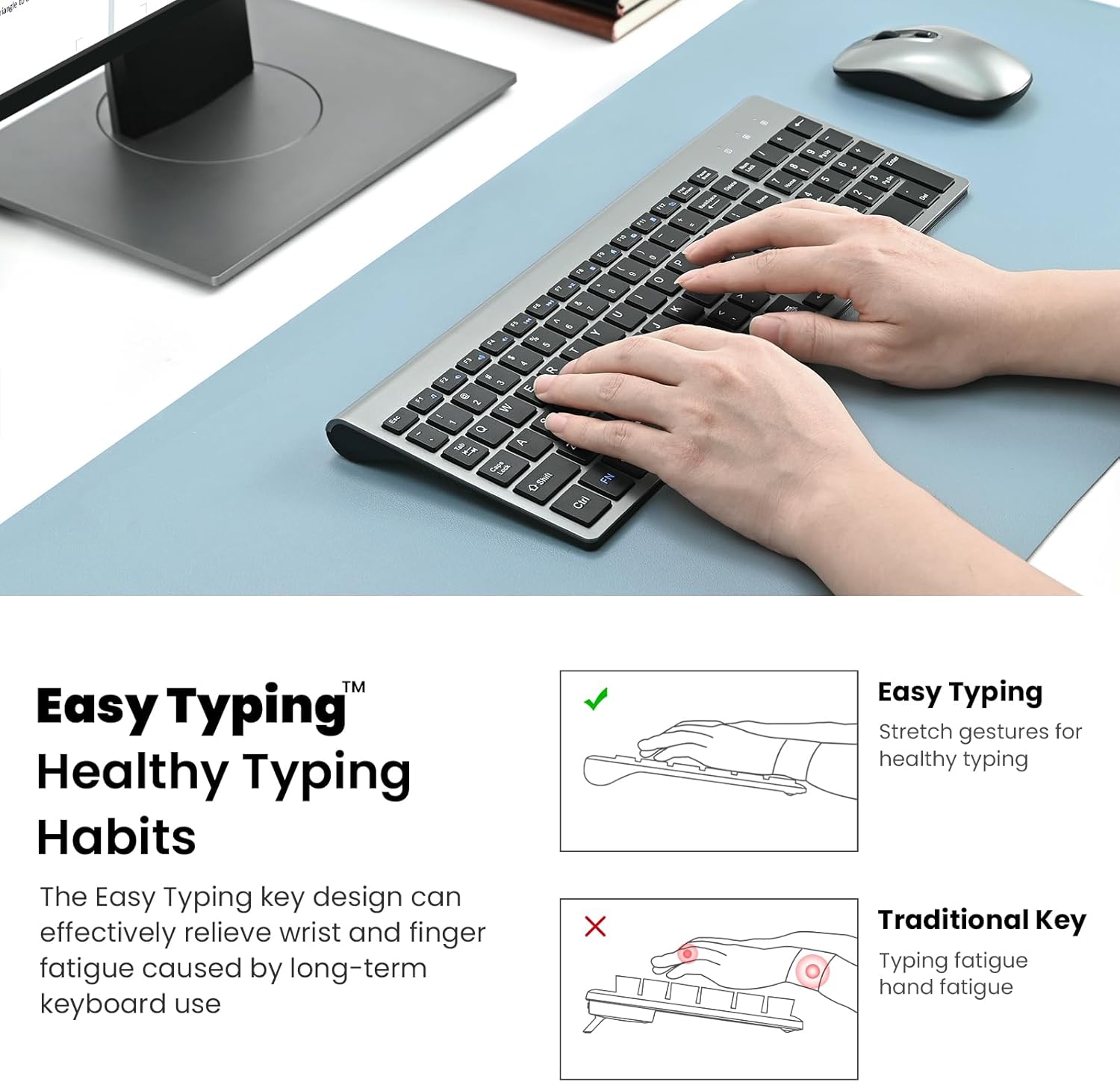 2.4G Wireless Keyboard & Mouse Combo