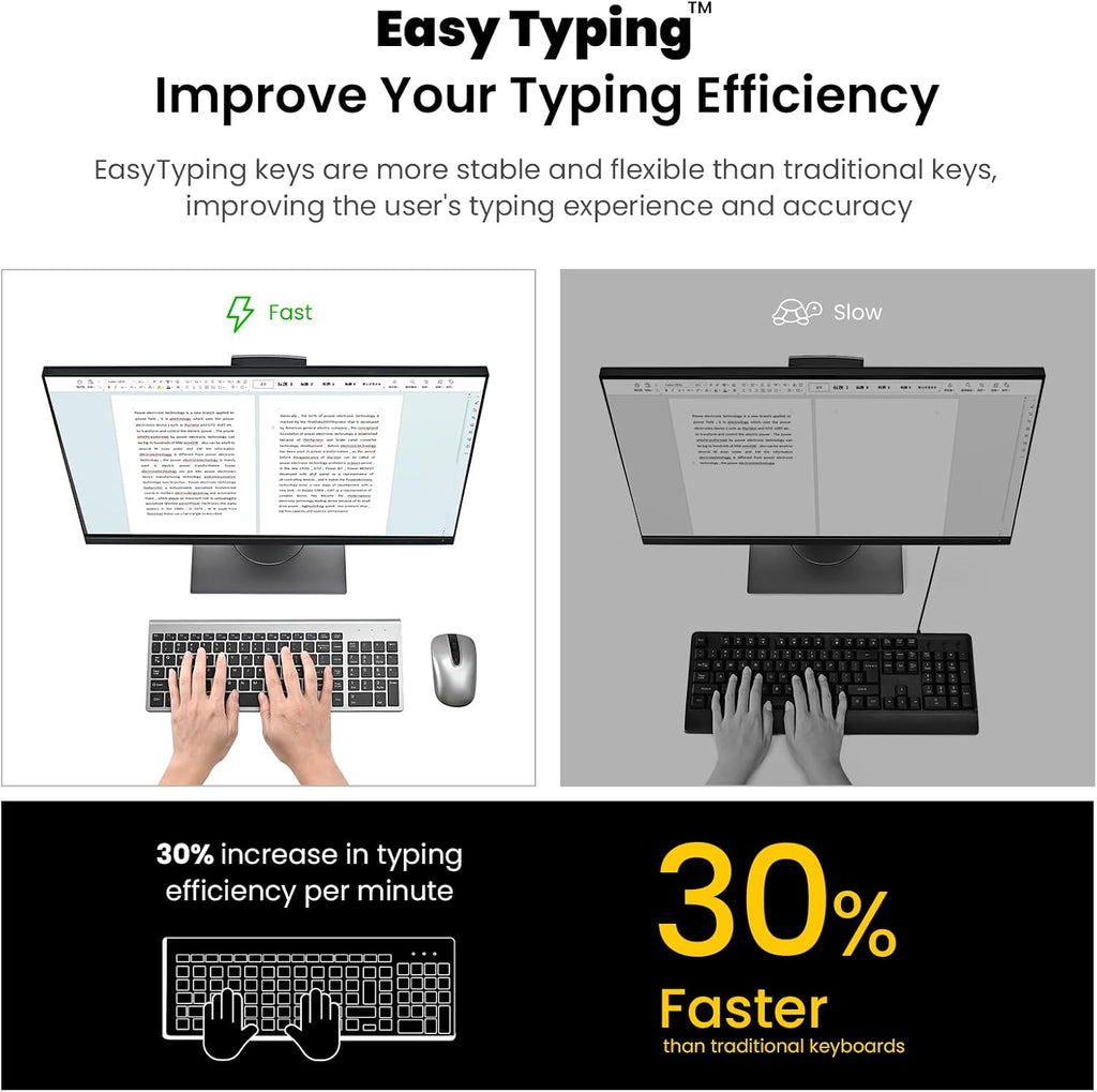 2.4G Wireless Keyboard & Mouse Combo
