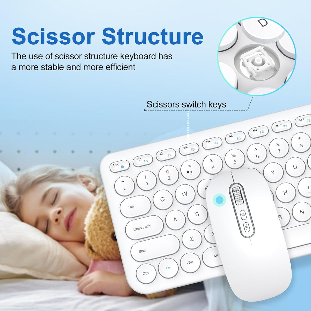 2.4G Wireless Rechargeable Keyboard & Mouse Combo