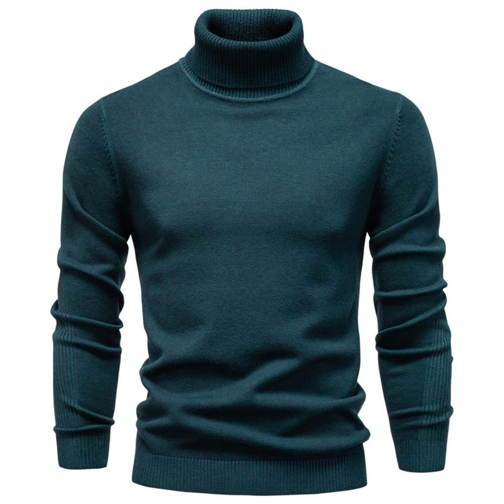 Men's Classic Knit Turtleneck Sweater