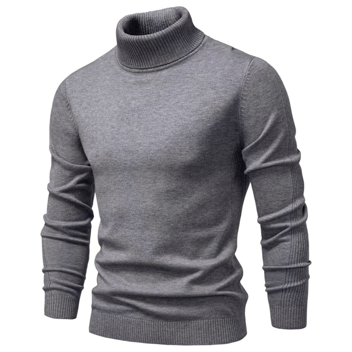 Men's Classic Knit Turtleneck Sweater