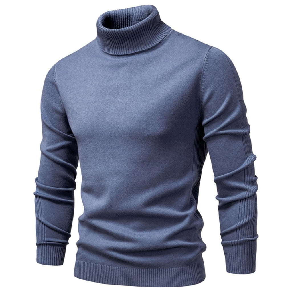 Men's Classic Knit Turtleneck Sweater