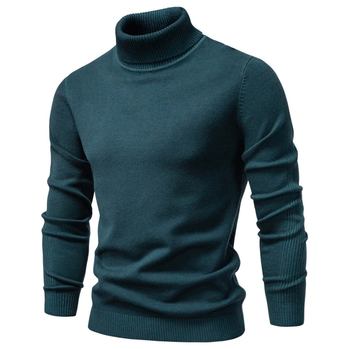 Men's Classic Knit Turtleneck Sweater