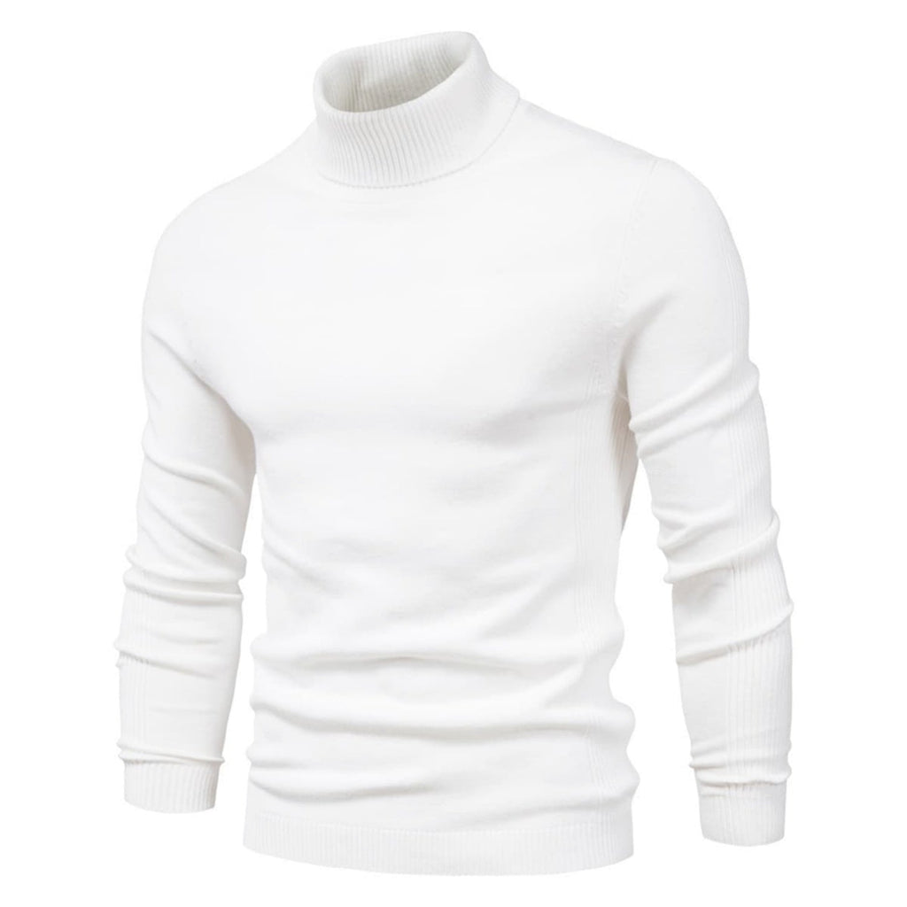 Men's Classic Knit Turtleneck Sweater