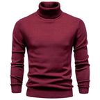 Men's Classic Knit Turtleneck Sweater
