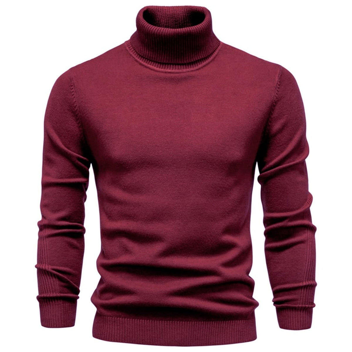 Men's Classic Knit Turtleneck Sweater