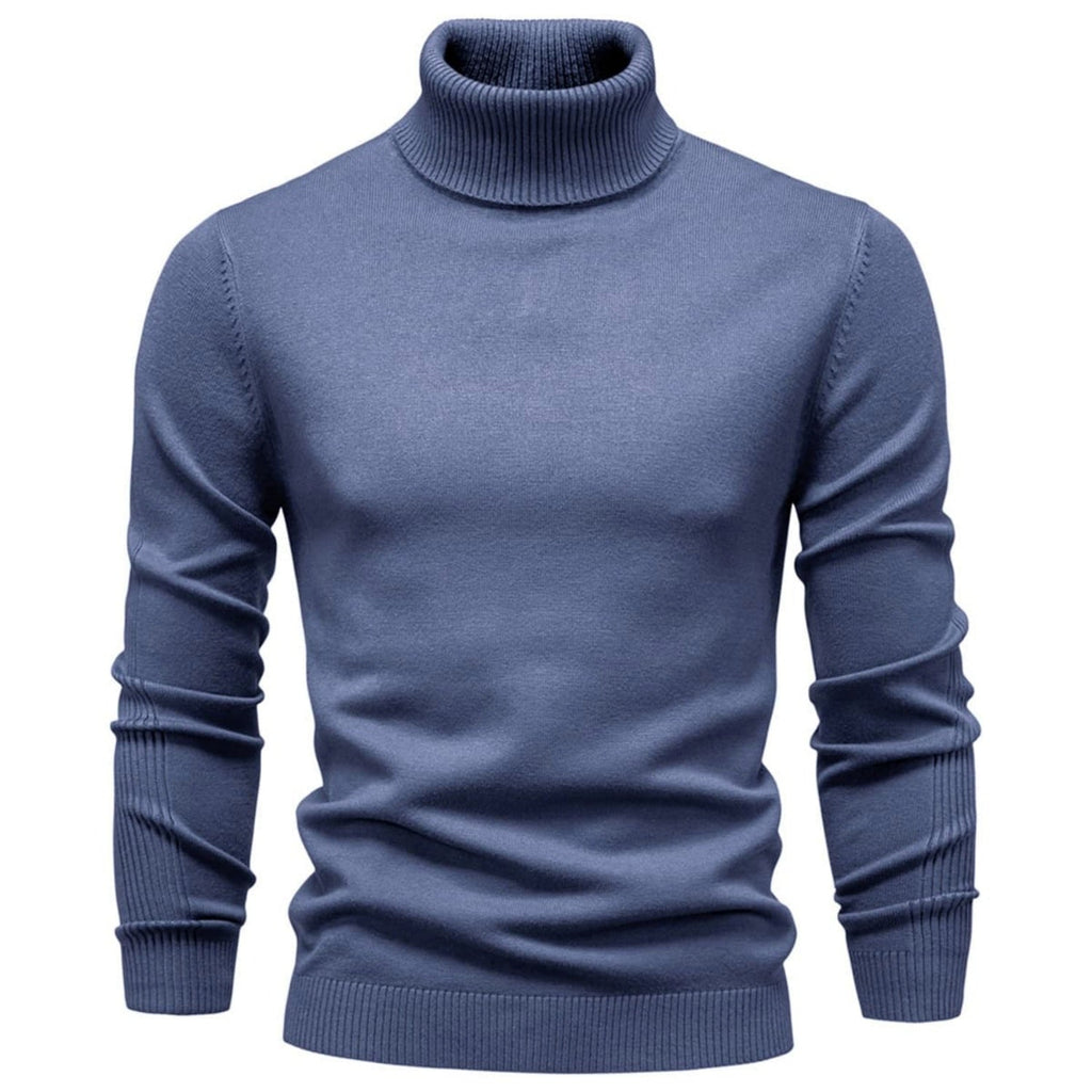 Men's Classic Knit Turtleneck Sweater