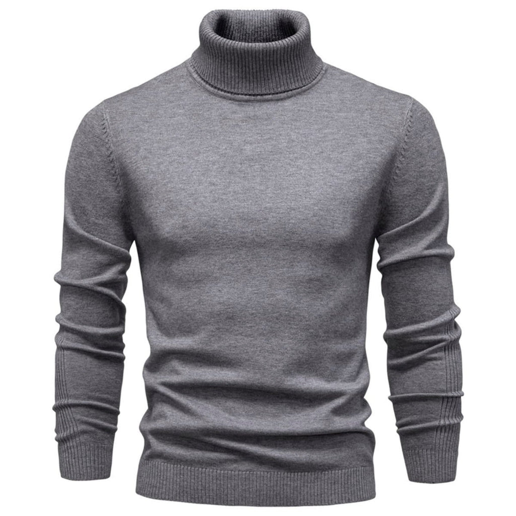 Men's Classic Knit Turtleneck Sweater