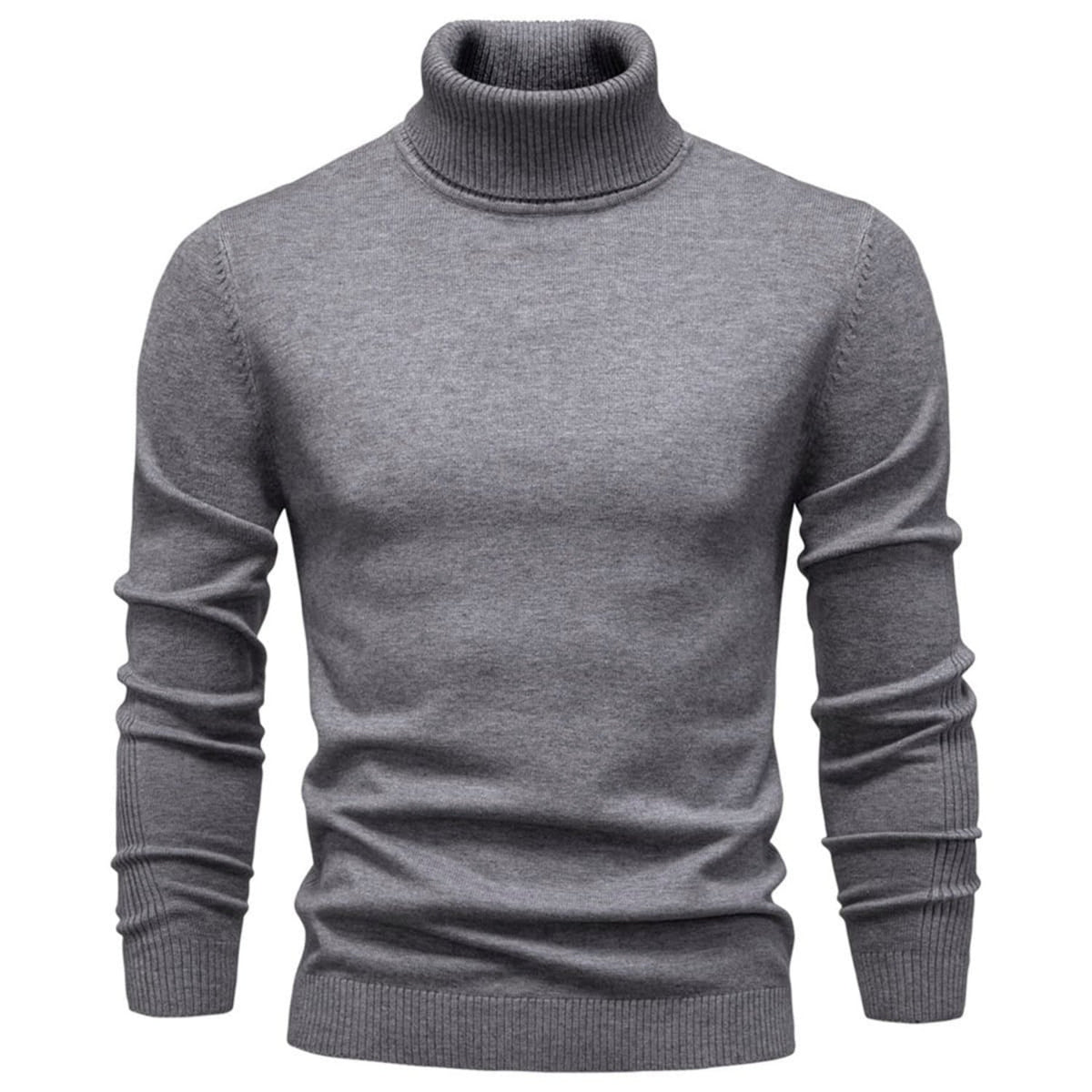 Men's Classic Knit Turtleneck Sweater